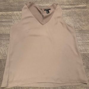 Sleevless Blouse in Taupe Forever 21